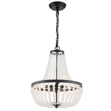 Rylee 3 Light Black Chandelier (603-MK) Rylee 3 Light Black Chandelier (603-MK)