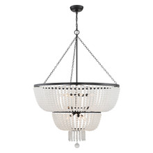 Rylee 12 Light Black Chandelier (612-MK) Rylee 12 Light Black Chandelier (612-MK)