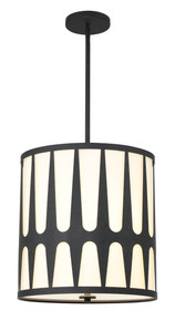 Royston 4 Light Black Pendant (ROY-805-BK) Royston 4 Light Black Pendant (ROY-805-BK)