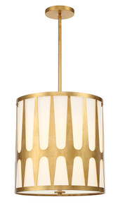 Royston 4 Light Antique Gold Pendant (ROY-805-GA) Royston 4 Light Antique Gold Pendant (ROY-805-GA)