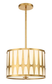 Royston 3 Light Antique Gold Pendant (ROY-803-GA) Royston 3 Light Antique Gold Pendant (ROY-803-GA)