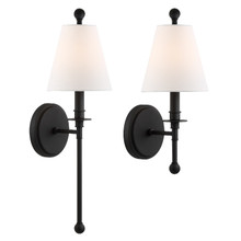 Riverdale 1 Light Black Forged Sconce (RIV-382-BF) Riverdale 1 Light Black Forged Sconce (RIV-382-BF)