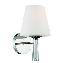 Ramsey 1 Light Polished Nickel Sconce (RAM-A3401-PN) Ramsey 1 Light Polished Nickel Sconce (RAM-A3401-PN)