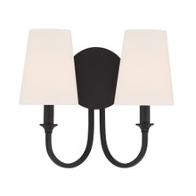 Payton 2 Light Black Forged Sconce (PAY-922-BF) Payton 2 Light Black Forged Sconce (PAY-922-BF)