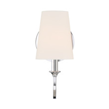 Payton 1 Light Polished Chrome Sconce (PAY-921-CH) Payton 1 Light Polished Chrome Sconce (PAY-921-CH)