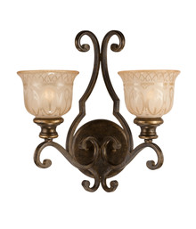 Norwalk 2 Light Bronze Umber Sconce (7402-BU) Norwalk 2 Light Bronze Umber Sconce (7402-BU)