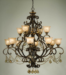 Norwalk 12 Light Chandelier (7512-BU-GT-MWP) Norwalk 12 Light Chandelier (7512-BU-GT-MWP)