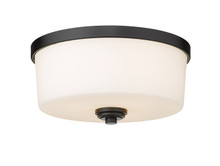 Arlington 3 Light Flush Mount in Matte Black (220F3-MB)