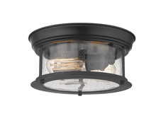 Sonna 2 Light Flush Mount in Matte Black (727F10-MB)