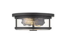 Savannah 2 Light Flush Mount in Bronze (462F11-BRZ)
