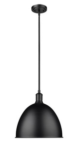 Sawyer 1 Light Pendant in Matte Black (4500P12-MB)