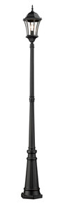 Wakefield Outdoor Post Light in Black (522MP1-BK)