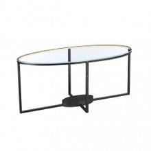 Tavola LED Accent Table In Black (AD32011)