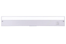 24" Under Cabinet LED Light Bar in White (3-in-1 Adjustable Color Temperature) (CUC3024-W-LED)