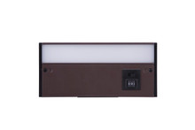 8" Under Cabinet LED Light Bar in Bronze (3-in-1 Adjustable Color Temperature) (CUC3008-BZ-LED)
