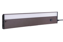 24" Under Cabinet LED Light Bar in Bronze (CUC1024-BZ-LED)