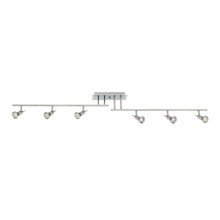 Viper Brushed Steel 6 Light Adjustable Track (52043-BS) Viper Brushed Steel 6 Light Adjustable Track (52043-BS)