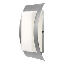 Eclipse Satin Outdoor LED Wall Light (20449LEDDLP-SAT/OPL)