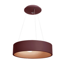 Radiant Brick Dual Voltage LED Pendant (50940LEDD-BRK/ACR)