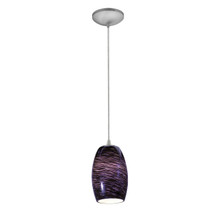 Chianti Brushed Steel LED Pendant (28078-3C-BS/PLS)