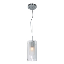 Proteus Brushed Steel Pendant (50514-BS/FRC)