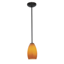 Champagne Oil Rubbed Bronze Pendant (28012-1R-ORB/MYA)