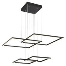 Squared Black LED Pendant (63968LEDD-BL/ACR)