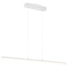 Float Matte White LED Linear Pendant (63963LEDD-MWH/ACR)