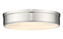 Anders 3 Light Flush Mount in Polished Nickel (1944F22-PN-LED)