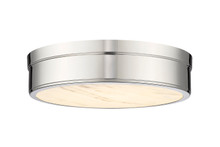 Anders 1 Light Flush Mount in Polished Nickel (1944F15-PN-LED)