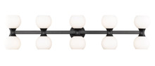 Artemis 10 Light Vanity in Matte Black (494-10V-MB)