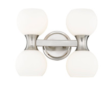 Artemis 4 Light Vanity in Brushed Nickel (494-4V-BN)