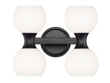 Artemis 4 Light Vanity in Matte Black (494-4V-MB)