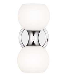 Artemis 2 Light Wall Sconce in Chrome (494-2S-CH)