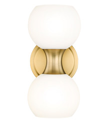 Artemis 2 Light Wall Sconce in Modern Gold (494-2S-MGLD)