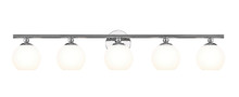 Neoma 5 Light Vanity in Chrome  (1100-5V-CH)