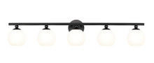 Neoma 5 Light Vanity in Matte Black (1100-5V-MB)