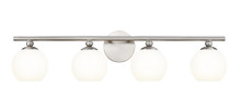 Neoma 4 Light Vanity in Brushed Nickel   (1100-4V-BN)
