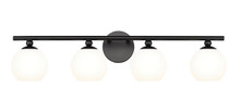Neoma 4 Light Vanity in Matte Black (1100-4V-MB)