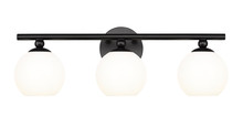 Neoma 3 Light Vanity in Matte Black (1100-3V-MB)