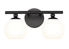 Neoma 2 Light Vanity in Matte Black (1100-2V-MB)