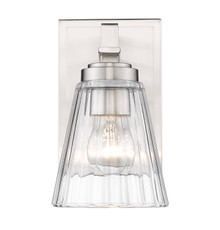 Lyna 1 Light Wall Sconce in Brushed Nickel (823-1S-BN)