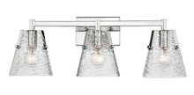 Analia 3 Light Vanity in Chrome (1101-3V-CH)