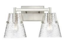 Analia 2 Light Vanity in Brushed Nickel (1101-2V-BN)