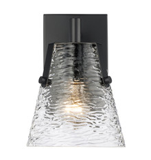 Analia 1 Light Wall Sconce in Matte Black (1101-1S-MB)