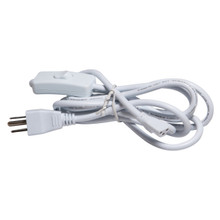 InteLED White 6ft Power Cord with Plug and In-Line Switch (789SPC-WHT)