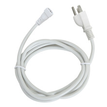 InteLED White 6ft Power Cord with Plug (786PWC-WHT)