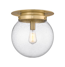 Calhoun 1 Light Flush Mount in Heritage Brass (7506F13-HBR)