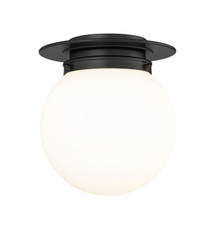 Calhoun 1 Light Flush Mount in Matte Black (7505F9-MB)