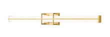 Harrison 1 Light Vanity in Modern Gold (1011-40W-MGLD-LED)